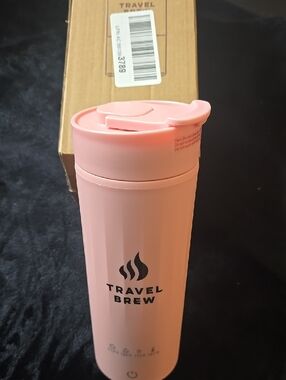 Travel Brew Pink Travel Mug